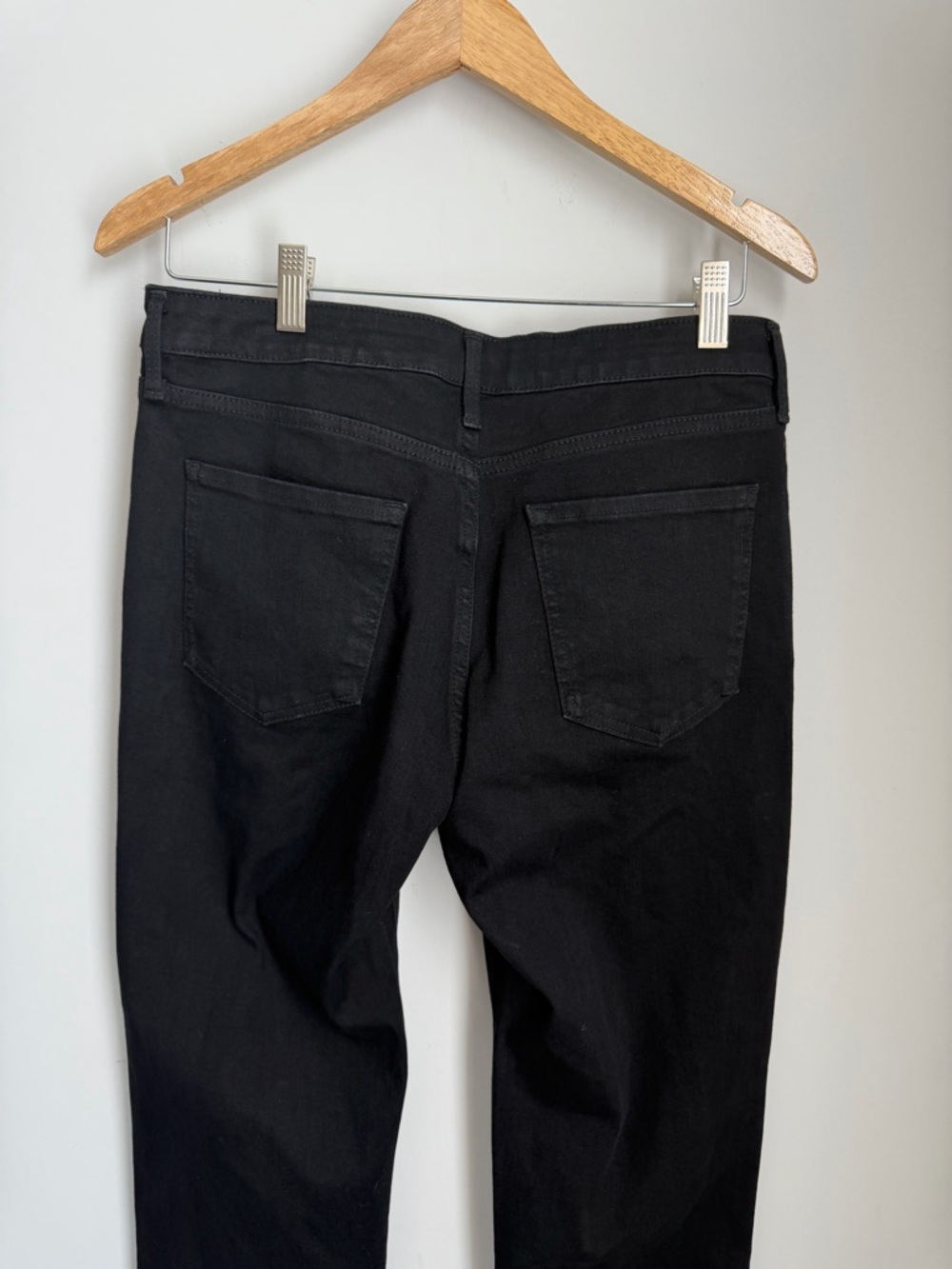 Quince Women’s Bella Stretch Straight Jeans NWT Black Size 30 - Picture 7 of 14